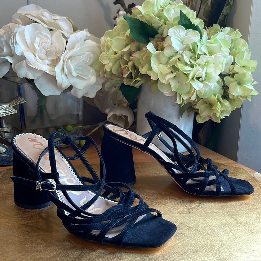 Sam Edelman Daffoldil Strappy Heeled Sandals - Picture 2 of 13